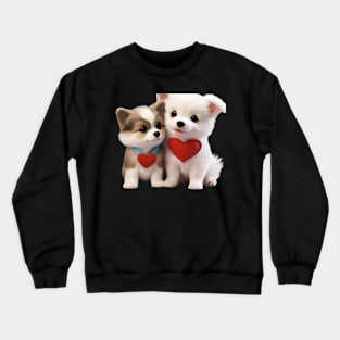 Unleash the Dog Lover Within: Pawsome Pups & Woof-tastic Decor Crewneck Sweatshirt